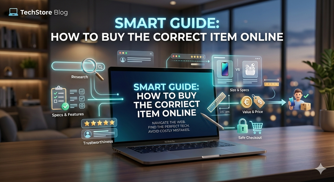 How to buy the correct item online