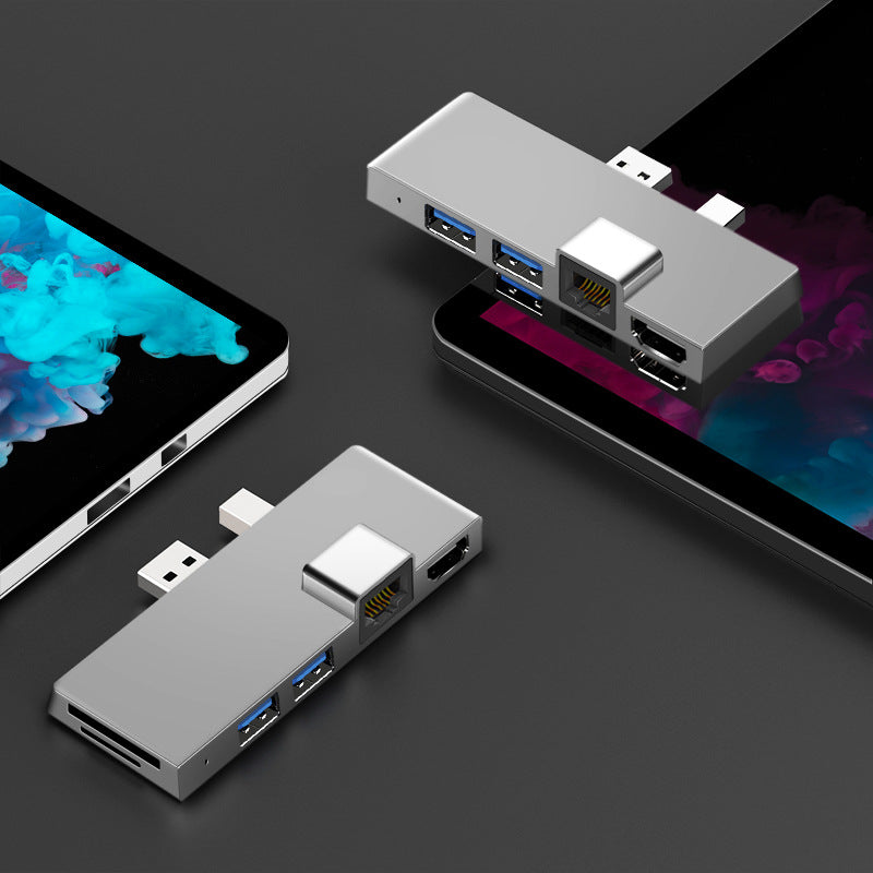 Fashion Multi-Port Adapter- USB 3.1, HDMI, SD/TF Card & Gigabit Ethernet