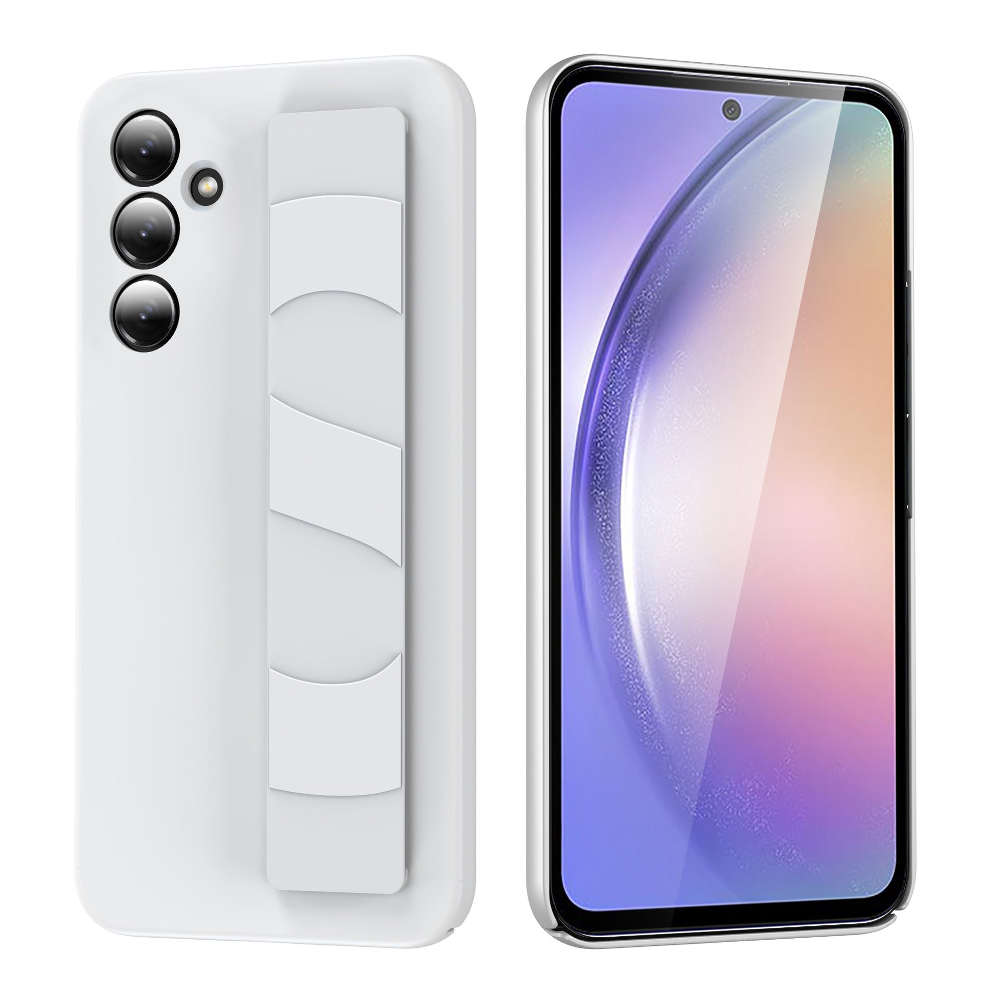 All-in-One Transparent Frosted Case for Samsung A54