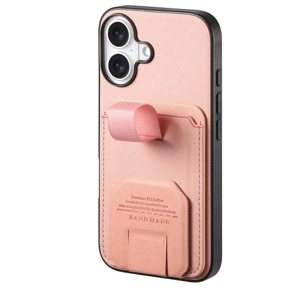 Non-Slip Grip Case with Card Holder & Stand – Samsung Galaxy Series