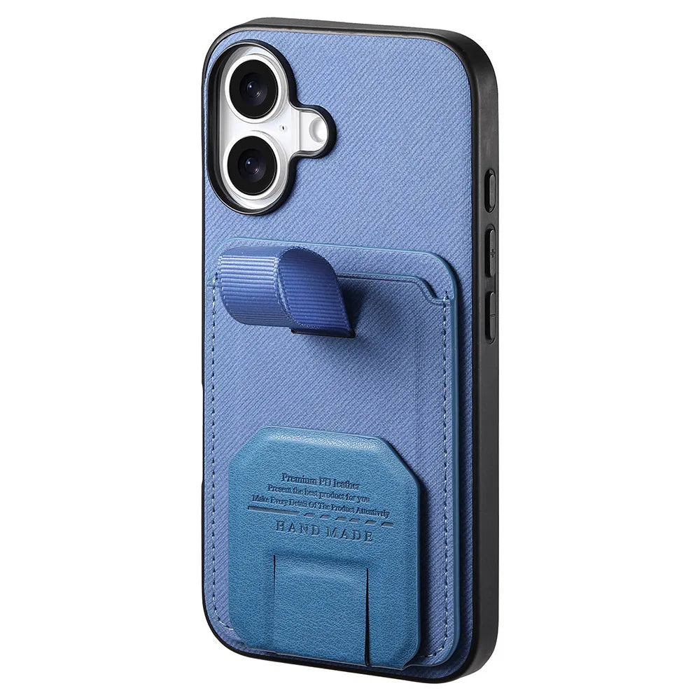 Non-Slip Grip Case with Card Holder & Stand – Samsung Galaxy Series