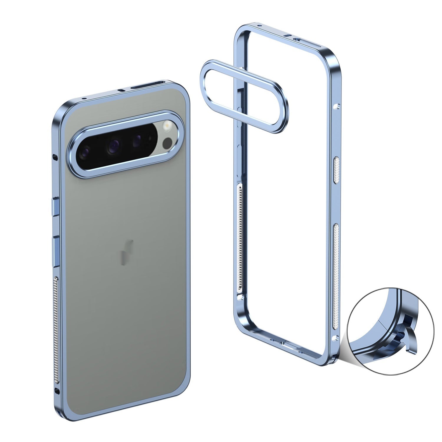Aluminum Alloy Heat Dissipation Case for Google Pixel 9 / 9 Pro / XL