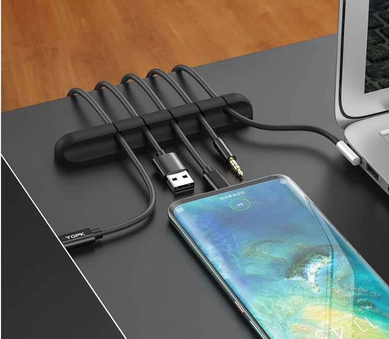 Silicone USB Cable Winder
