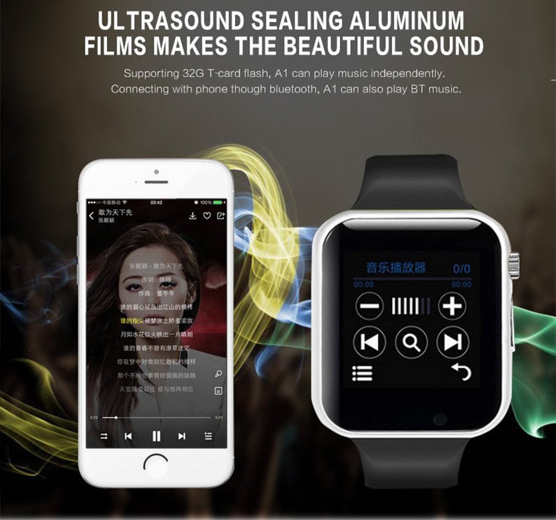 Kids Smart Watch Phone- 2G SIM Card, Touchscreen, Waterproof, Camera & Bluetooth Call