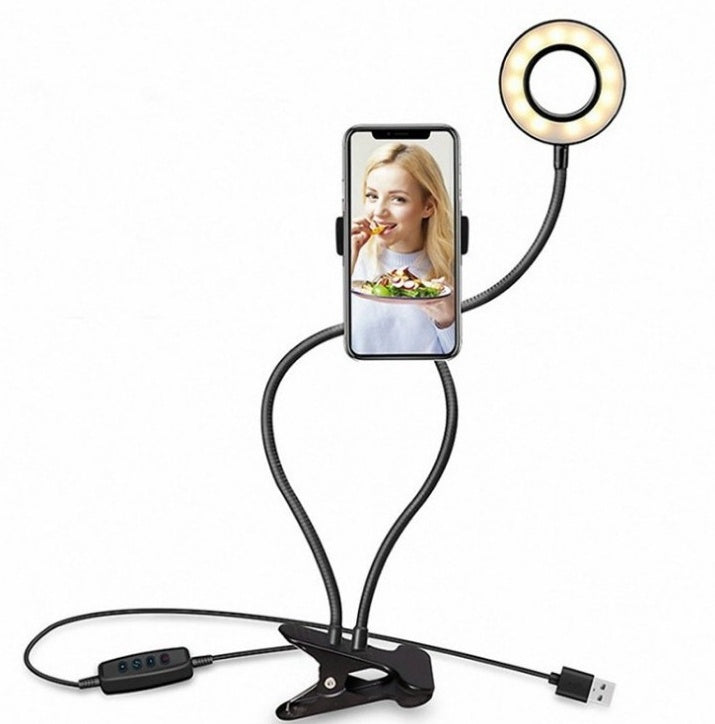 LED Selfie Ring Light with Adjustable Stand