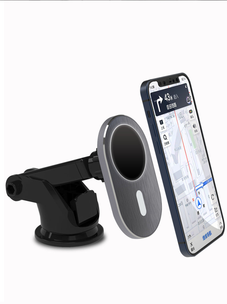 Car Magnetic Wireless Charger - MagSafe-Compatible Fast Charging for iPhone