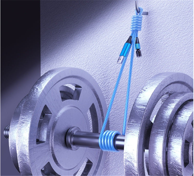 540° Rotatable Luminous Magnetic Charging Cable