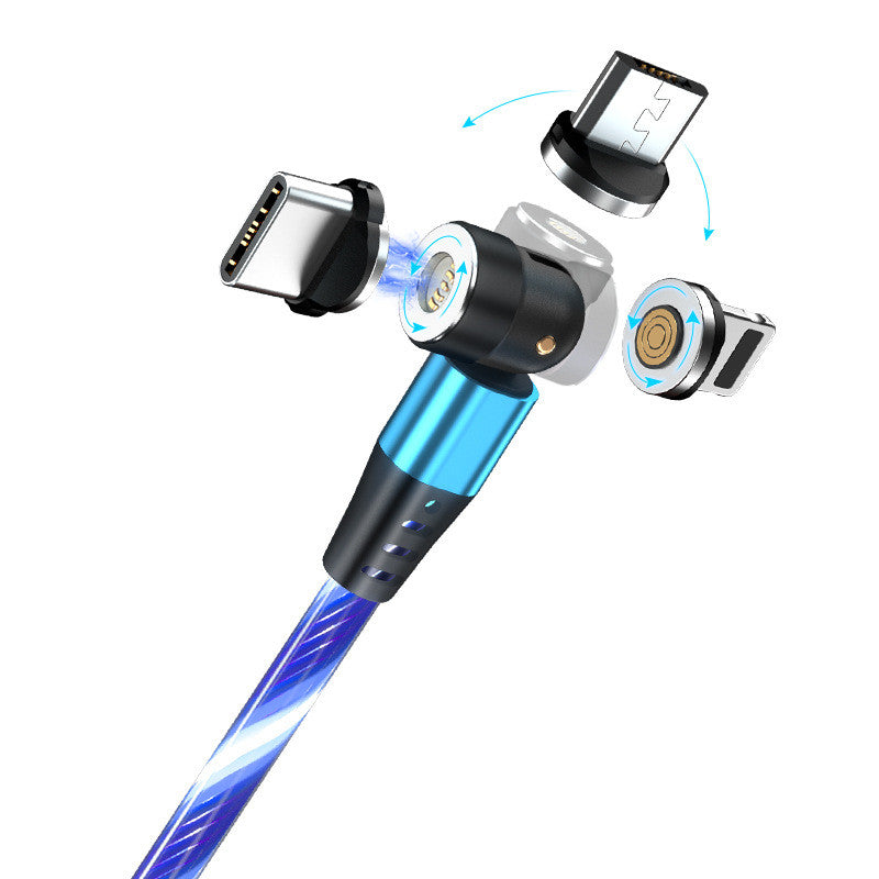 540° Rotatable Luminous Magnetic Charging Cable