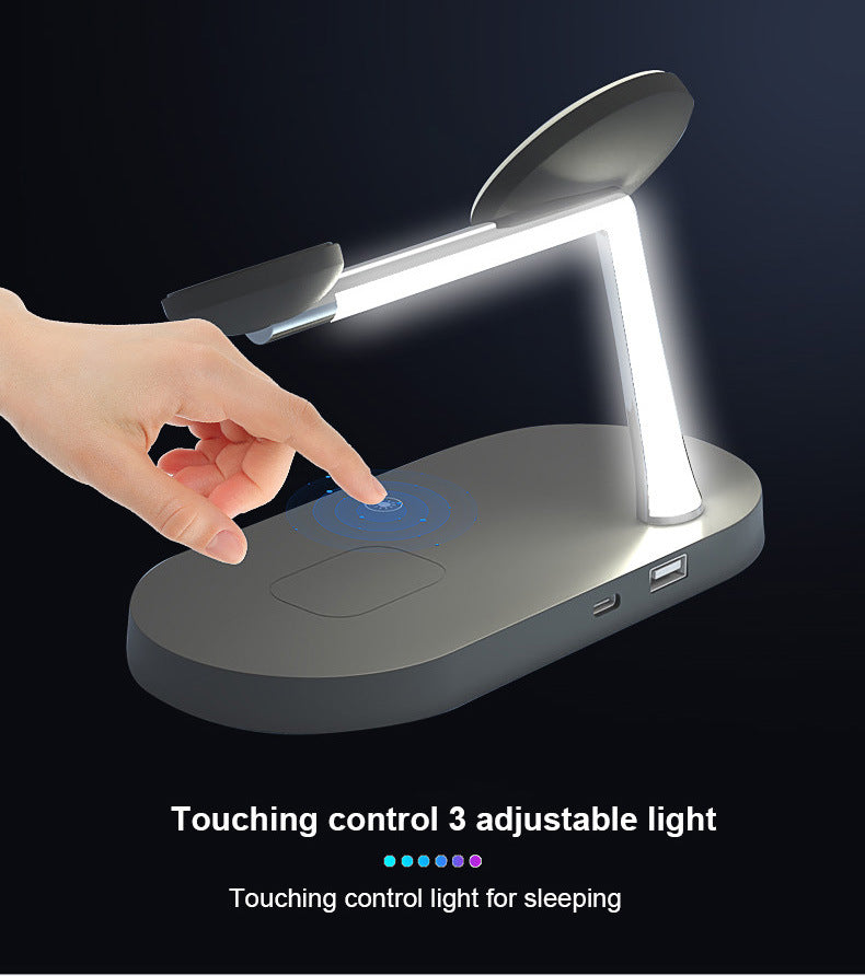 Multifunctional 5-in-1 Magnetic Wireless Charging Station