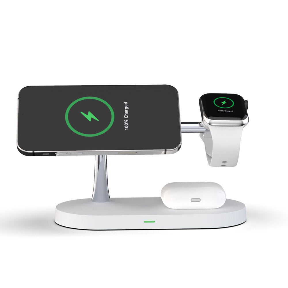 Multifunctional 5-in-1 Magnetic Wireless Charging Station
