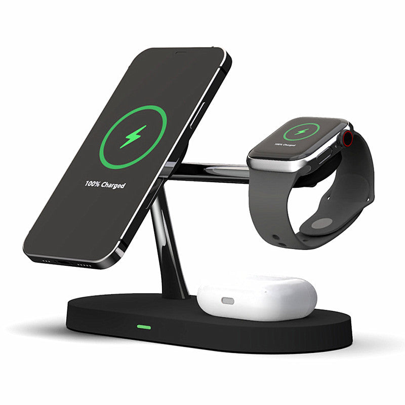 Multifunctional 5-in-1 Magnetic Wireless Charging Station