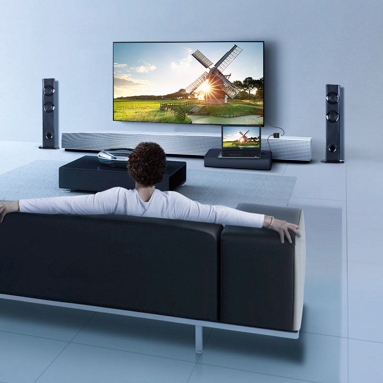 HD Converter Adapter Cable- Computer, TV & Projector Video with Audio