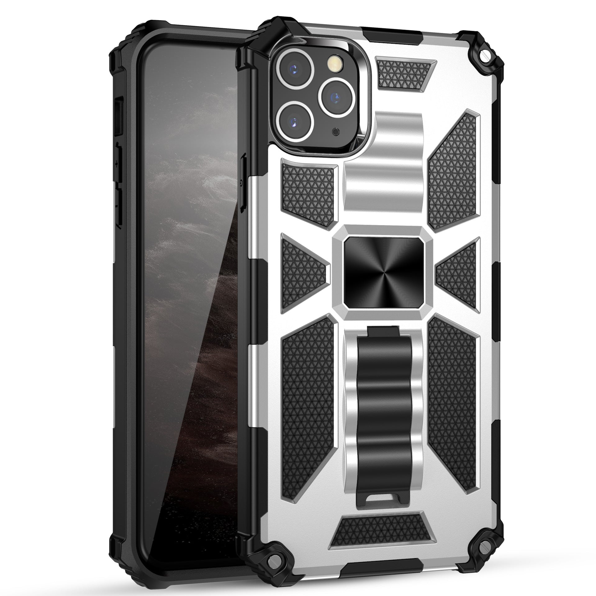 Military Anti-Drop TPU+PC Phone Case- Trendy Back Cover for Smartphones