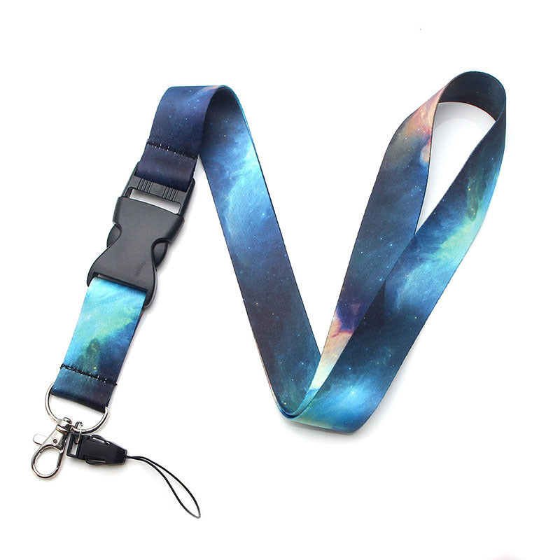 Starry Sky Mobile Phone Lanyard- Detachable Anti-Lost Neck Strap
