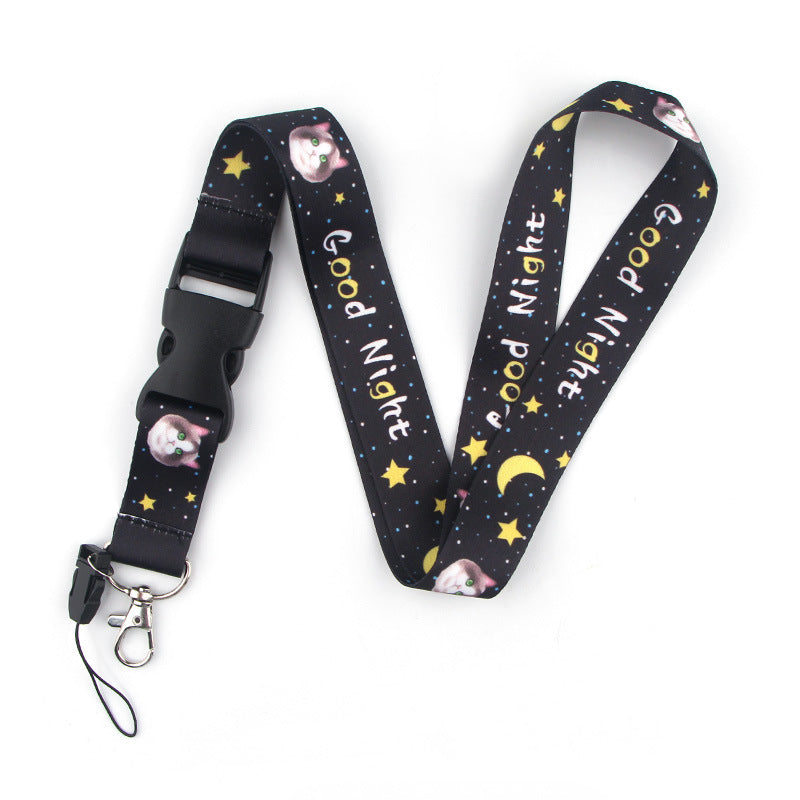 Starry Sky Mobile Phone Lanyard- Detachable Anti-Lost Neck Strap