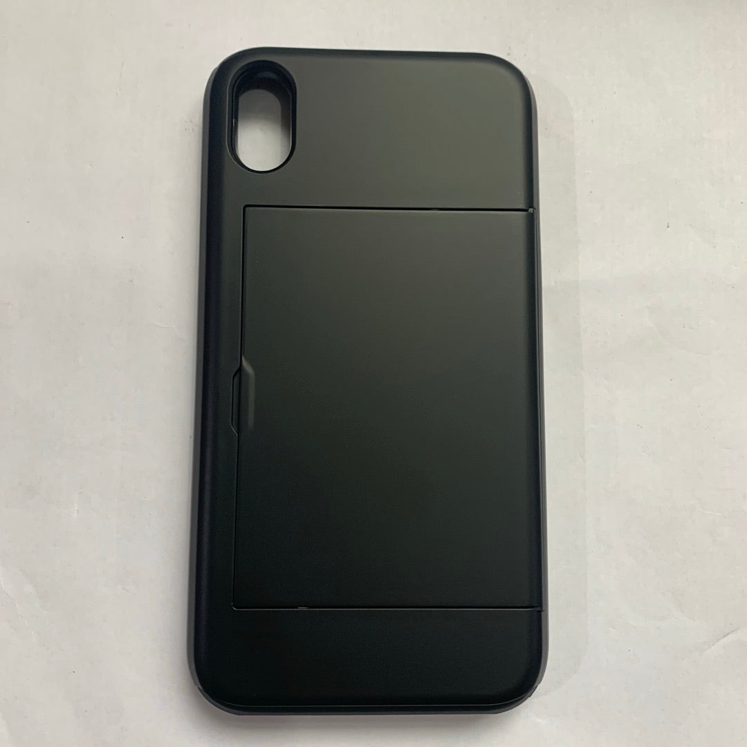 Dual-Layer Hybrid Armor Mobile Phone Card Case - TPU + PC Protection