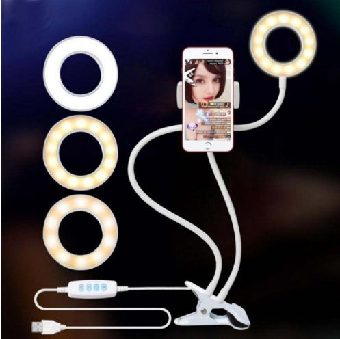 LED Selfie Ring Light with Adjustable Stand