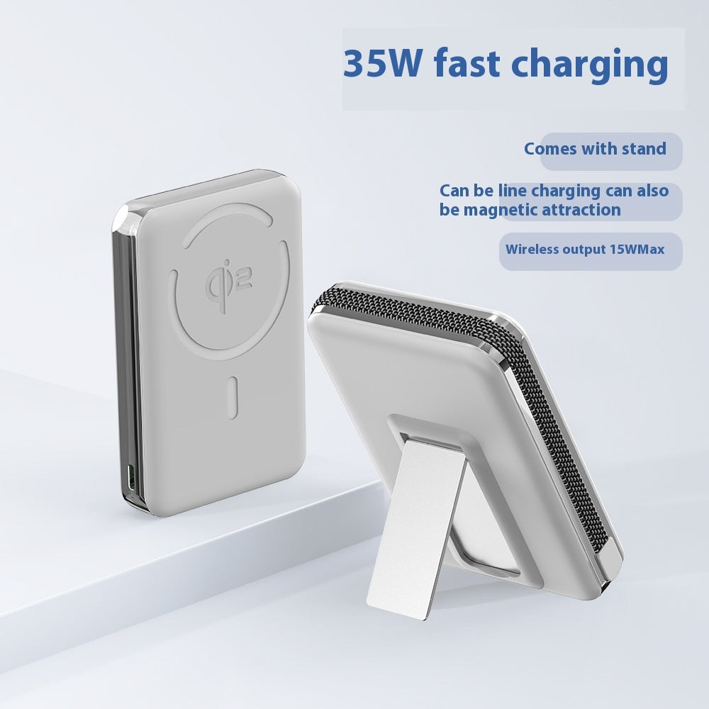 QI2 Magnetic MagSafe 3-in-1 Wireless Power Bank