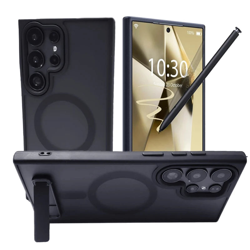 Magnetic Kickstand Case for Samsung Galaxy S25