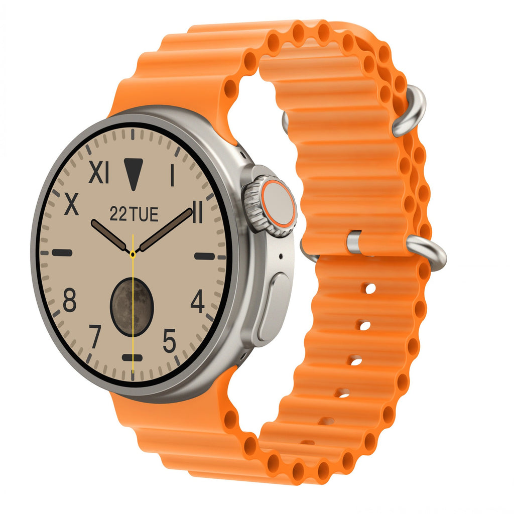 K9 Smart Watch 1.39" Round Screen – Wireless Charging, NFC, Alipay, Health & Fitness Tracker