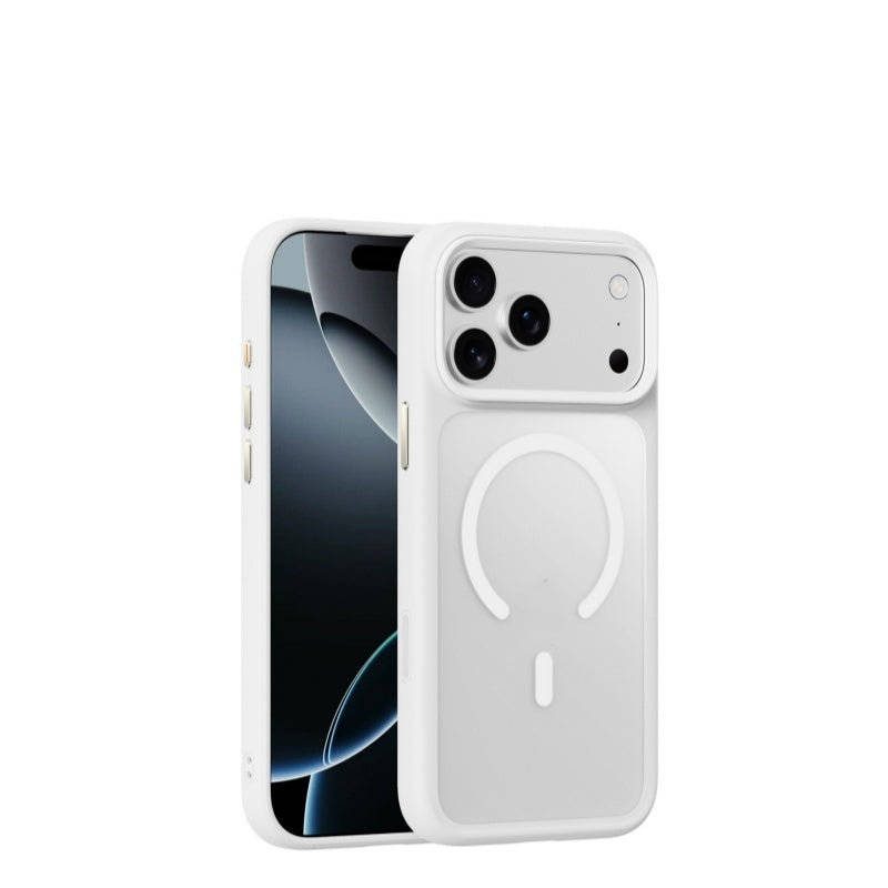 PC Magnetic Ice Mist Frosted Suction Phone Case