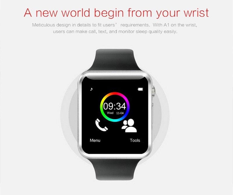 Kids Smart Watch Phone- 2G SIM Card, Touchscreen, Waterproof, Camera & Bluetooth Call