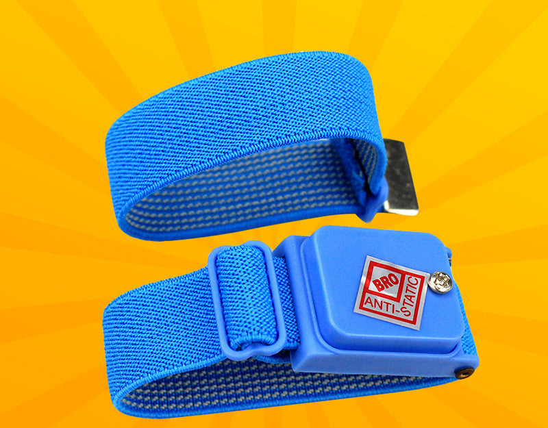 Wireless Anti-Static Wrist Strap Band- Blue