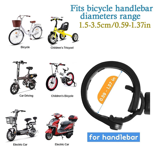 Bicycle Rearview Mirror 360 Degree- Adjustable