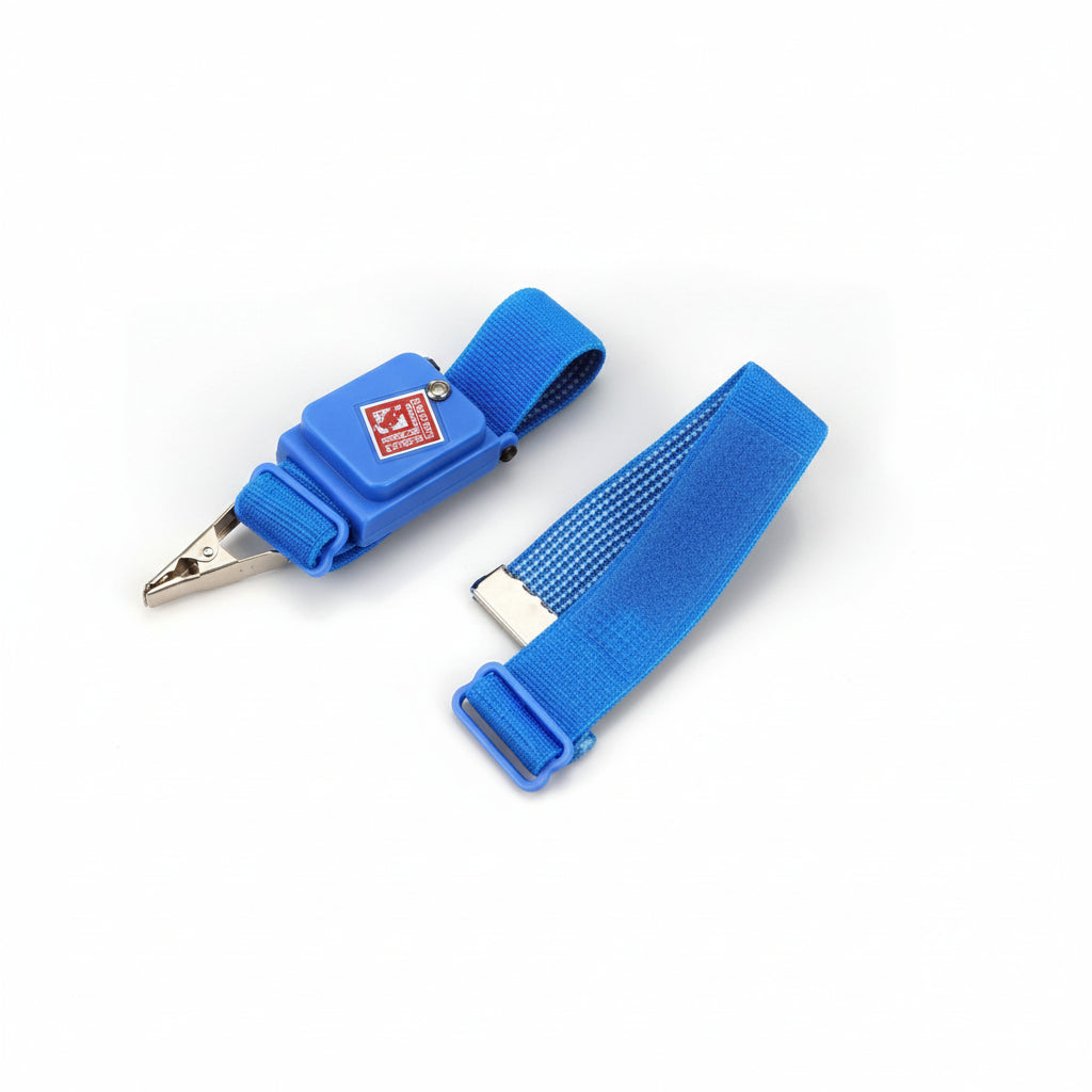Wireless Anti-Static Wrist Strap Band- Blue