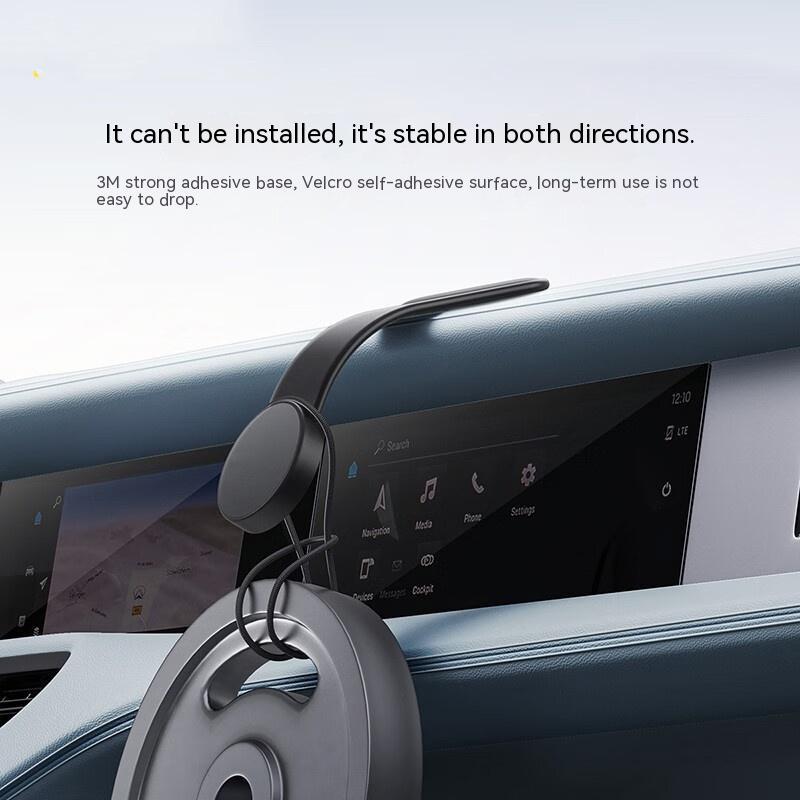 Magnetic Bendable Car Phone Holder & Wireless Charger