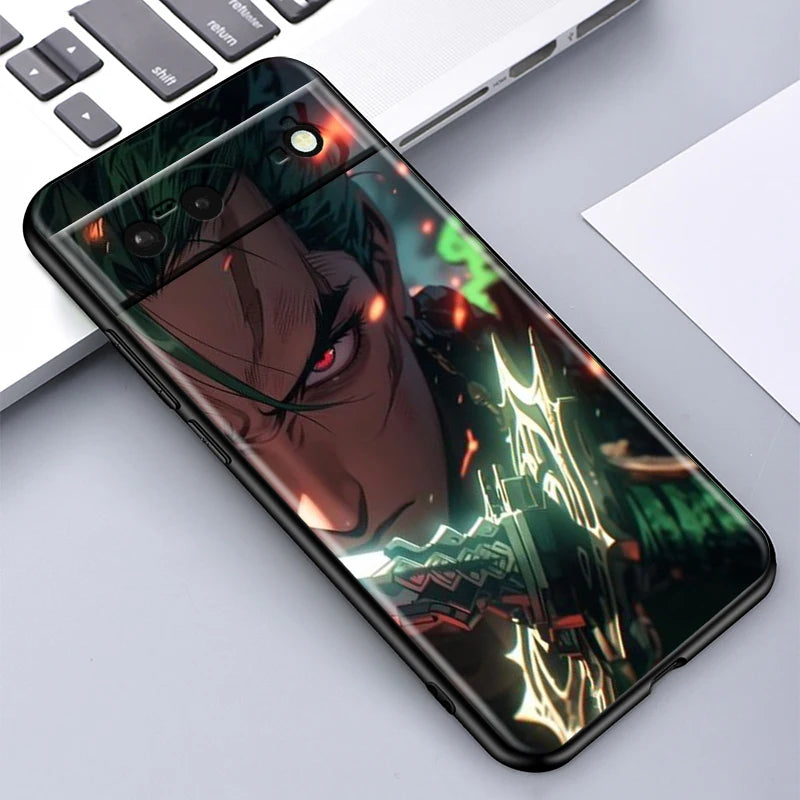 Zoro Anime Shockproof TPU Case – Google Pixel Series