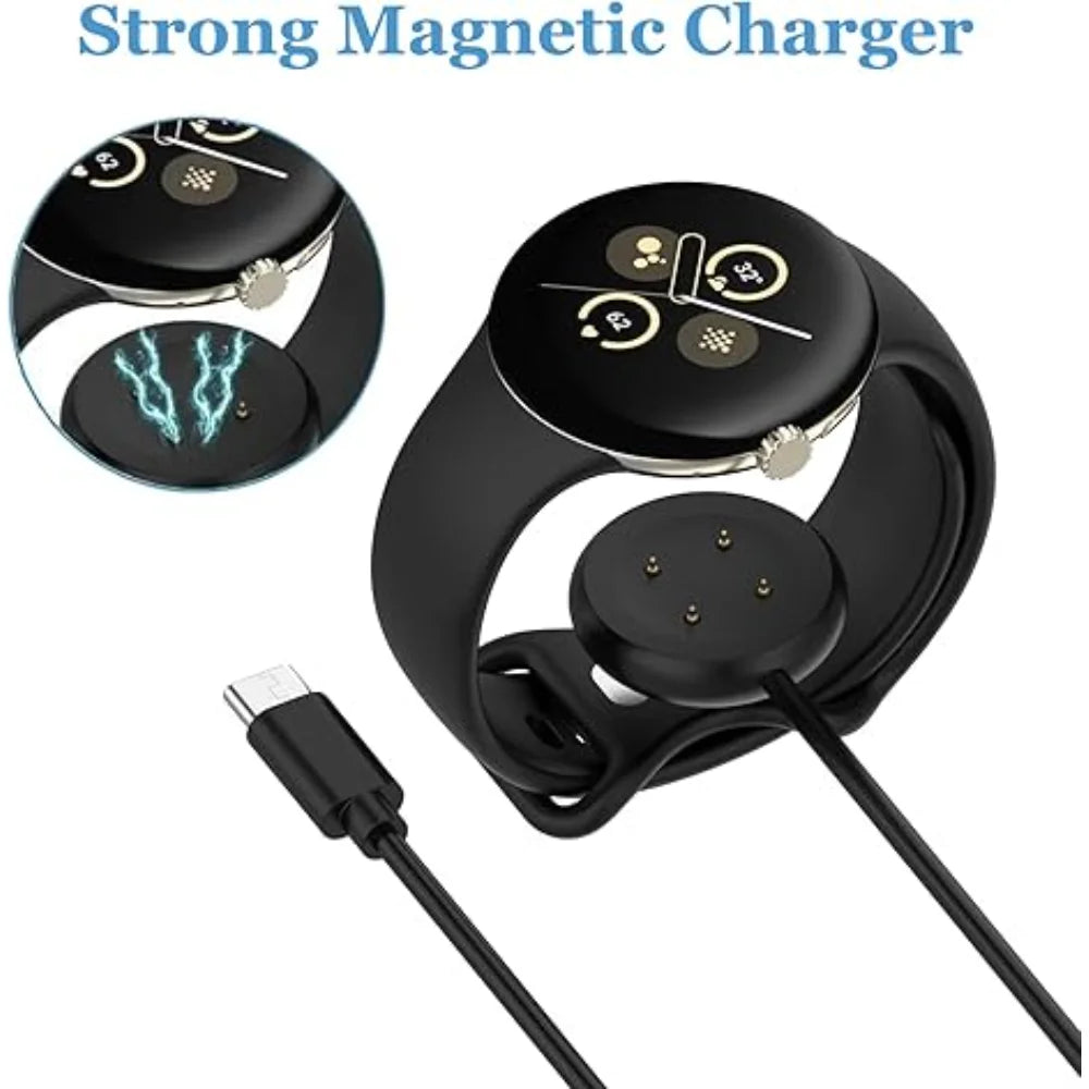 USB-C Magnetic Charger for Google Pixel Watch