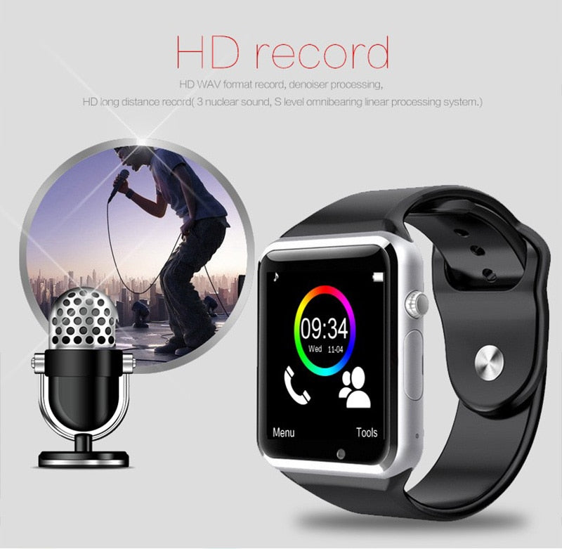 Kids Smart Watch Phone- 2G SIM Card, Touchscreen, Waterproof, Camera & Bluetooth Call