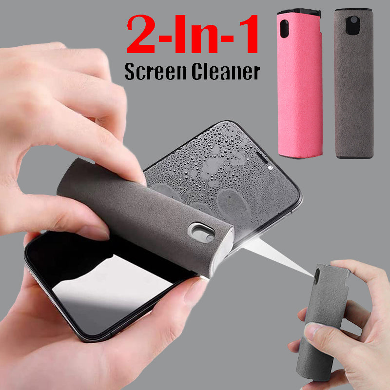 All-in-One Portable Mobile & Computer Screen Cleaner Kit
