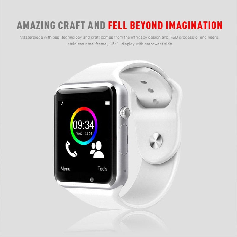 Kids Smart Watch Phone- 2G SIM Card, Touchscreen, Waterproof, Camera & Bluetooth Call