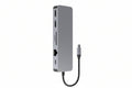 USB-C 13-in-1 Hub with Gigabit Ethernet- Multi-Port Docking Station