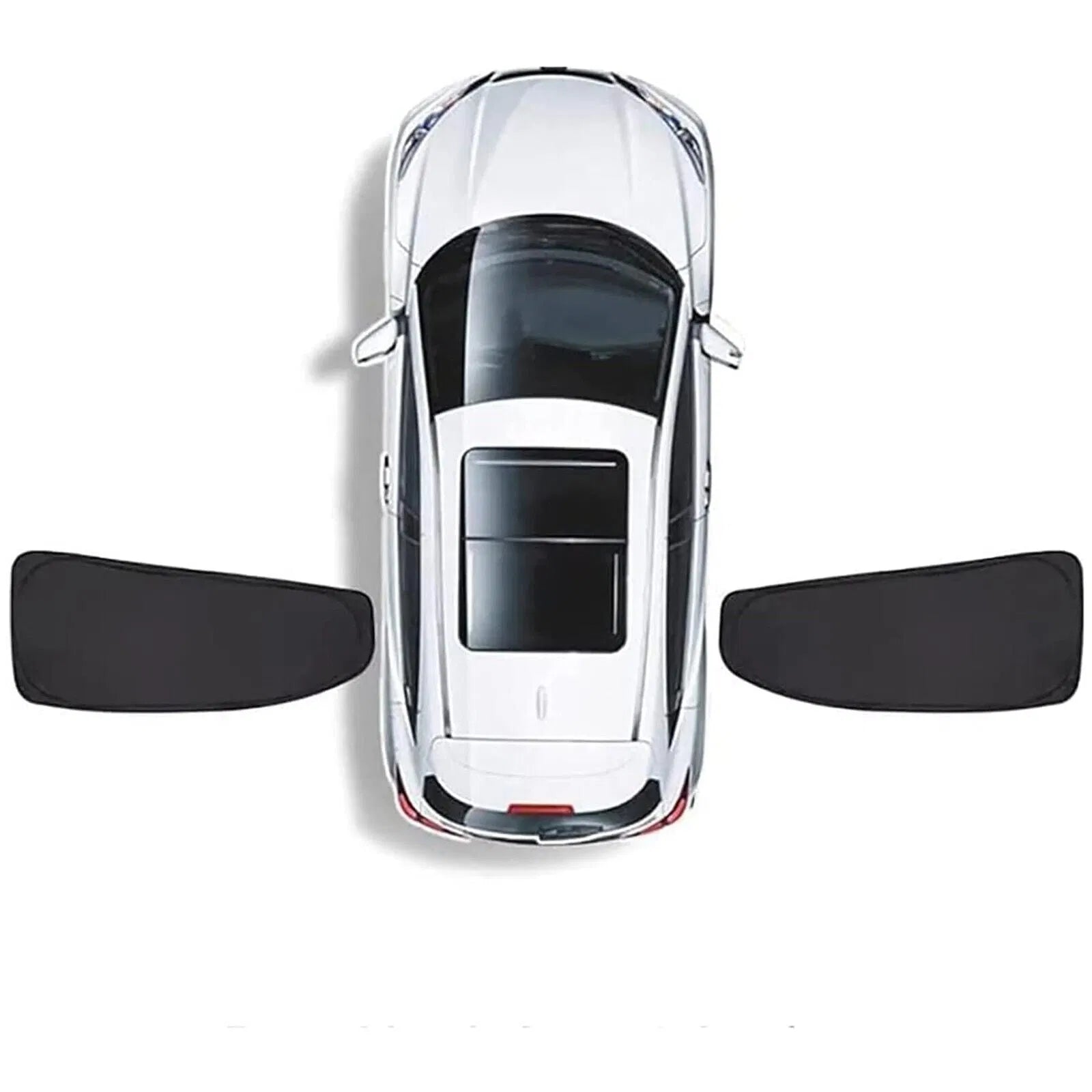 4X Magnetic Car Window Sun Shade Mesh Set