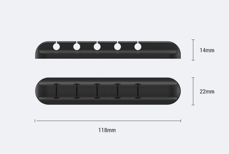 Silicone USB Cable Winder