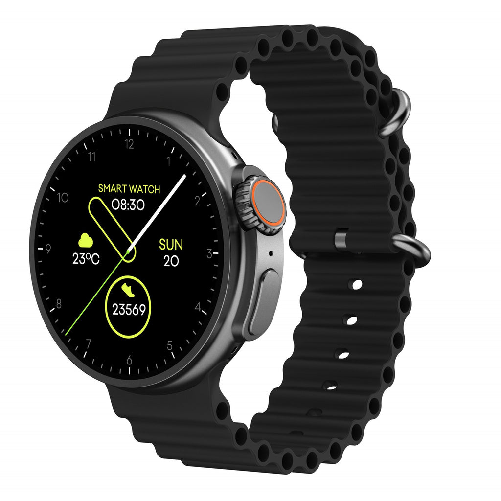 K9 Smart Watch 1.39" Round Screen – Wireless Charging, NFC, Alipay, Health & Fitness Tracker