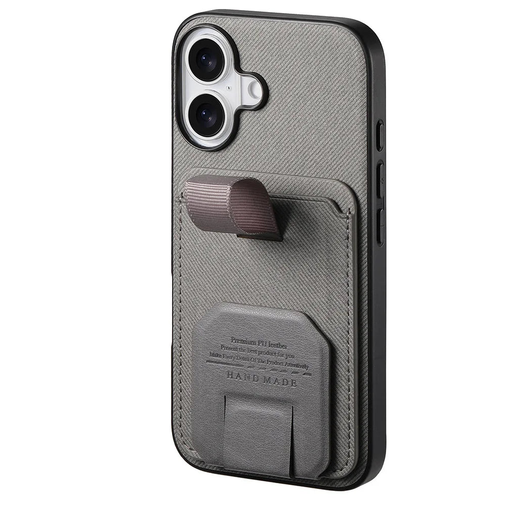 Non-Slip Grip Case with Card Holder & Stand – Samsung Galaxy Series