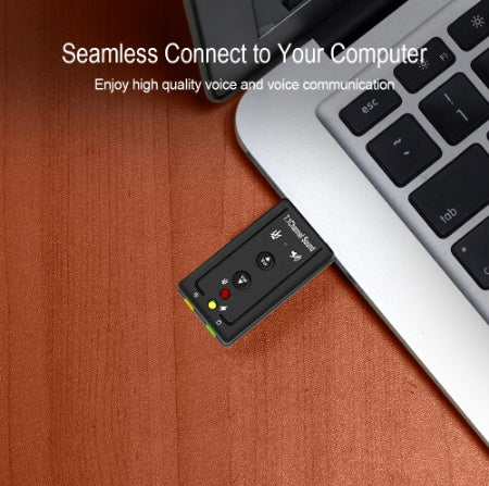 7.1 USB External Sound Card