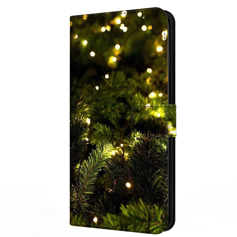 Marble Leather Wallet Flip Case- Google Pixel 7A & 7 Pro