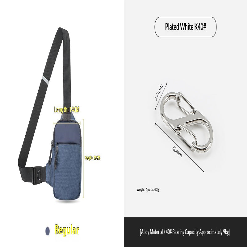 Mini Crossbody Phone Waist Bag- Waterproof Ultra-Light Shoulder Pouch