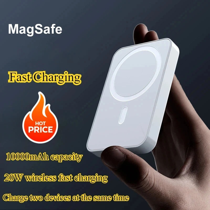 20W Magnetic Wireless Power Bank 10000mAh for iPhone