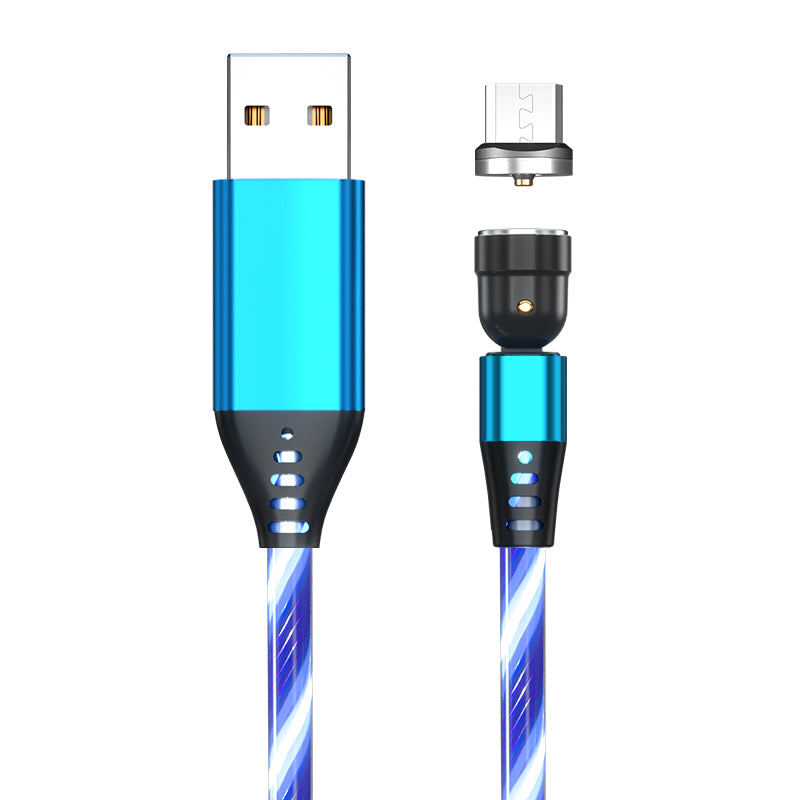 540° Rotatable Luminous Magnetic Charging Cable