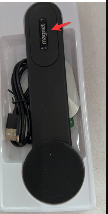 Magnetic Bendable Car Phone Holder & Wireless Charger