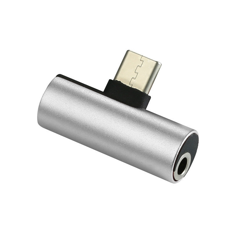 Headphone 3.5mm Round Hole Audio Converter- Type-C & 3.5mm Adapter