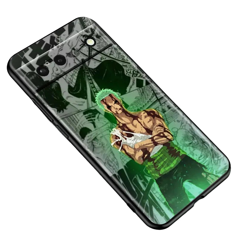 Zoro Anime Shockproof TPU Case – Google Pixel Series
