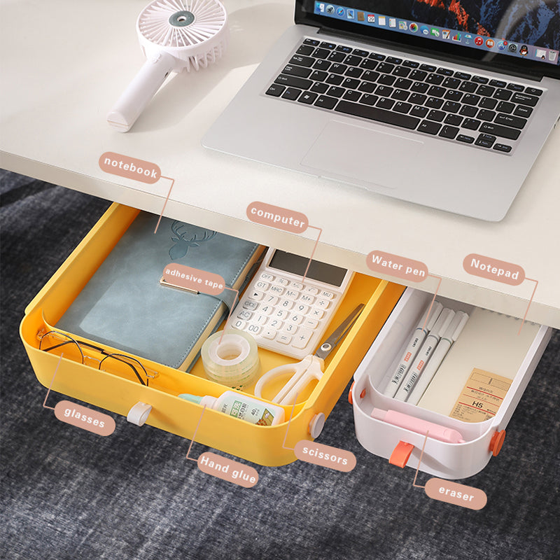 Under-Desk Drawer Storage Box