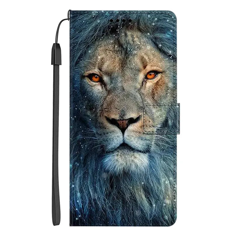 Marble Leather Wallet Flip Case- Google Pixel 7A & 7 Pro